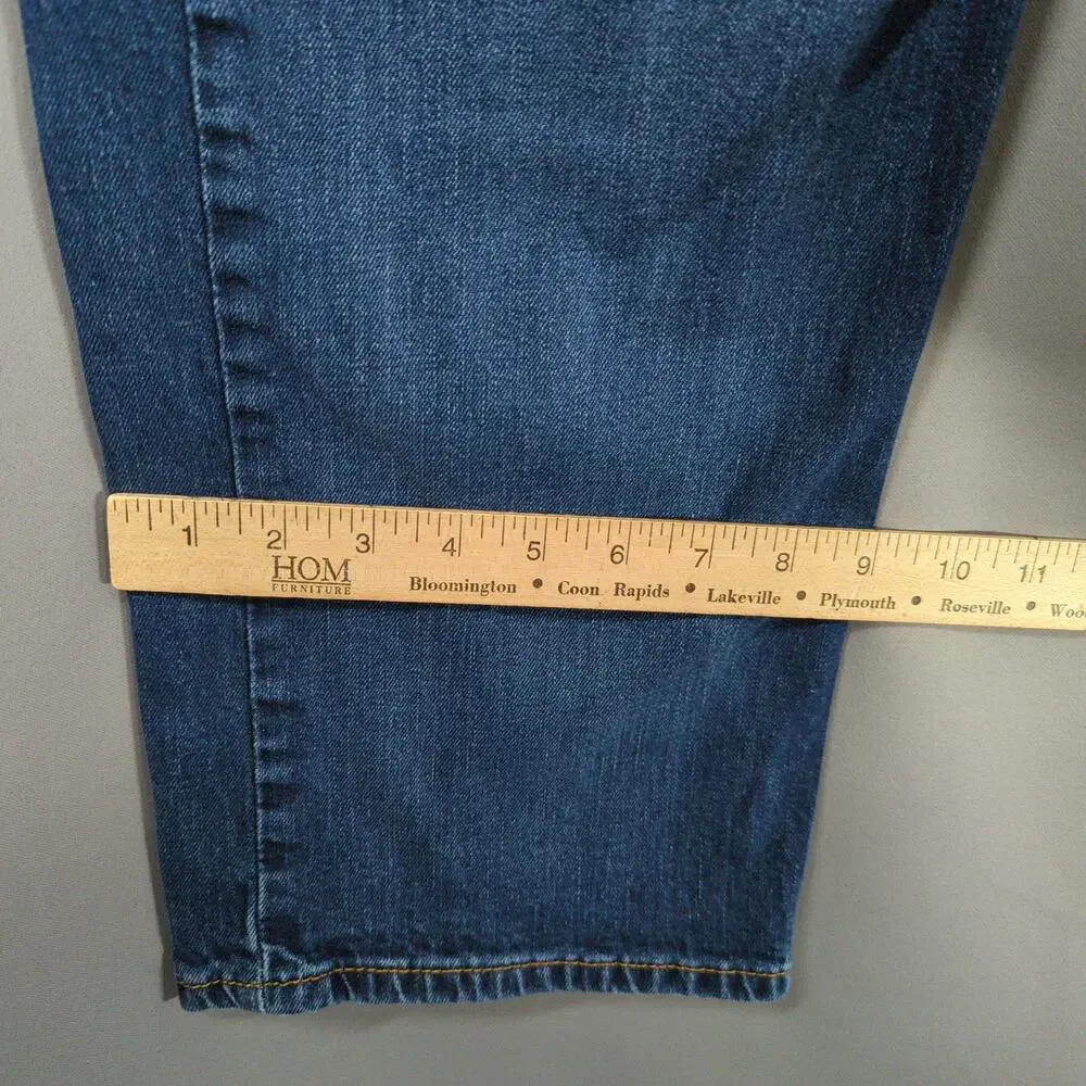 Levis 561 Jeans Mens 34x30 Blue Relaxed Straight Faded‎
